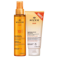 Nuxe Sun, olje za obraz in telo - ZF 10 (150 ml)