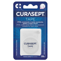 Curasept Floss Classci PTFE Tape all Clorex, zobna nitka (35 m)