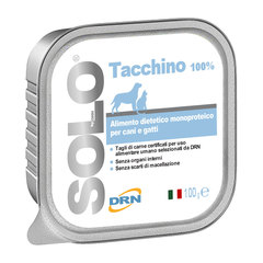 Solo Tacchino, monoproteinska dieta za pse in mačke - Puran (100 g)