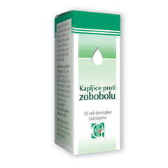 Kapljice proti Zobobolu, Gorenjske lekarne (10 ml)