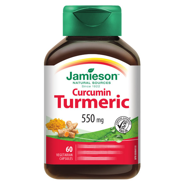 Jamieson Kurkuma 550 mg, kapsule