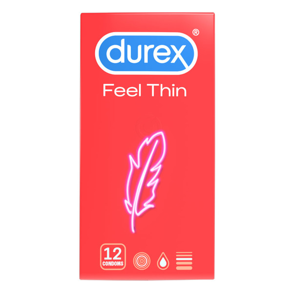 Durex Feel Thin, kondomi (12 kondomov)