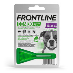 Frontline Combo Dog, kožni nanos za velike pse (20-40 kg) - 1 pipeta (2.68 ml)
