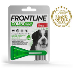 Frontline Combo Dog, kožni nanos za zelo velike pse (nad 40 kg) - 1 pipeta (4,02 ml)
