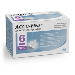 Accu-Fine G32 6 mm, igle za inzulinske peresnike (100 igel)