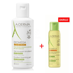 A-Derma Exomega Control, emolientni čistilni gel (200 ml)