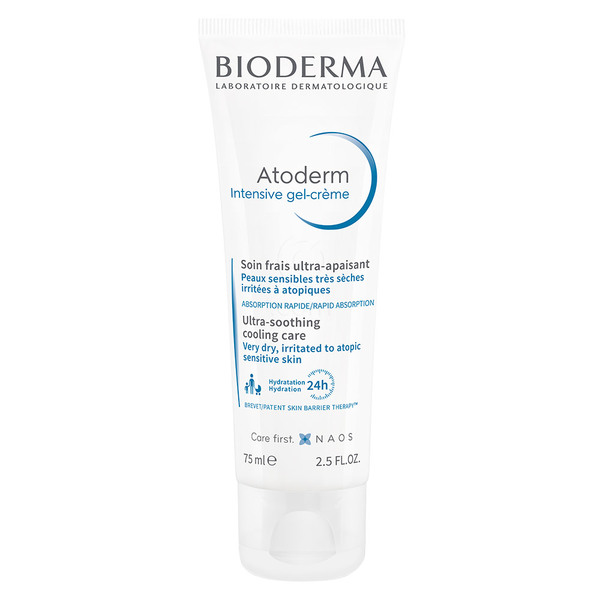 Bioderma Atoderm Intensive, izjemno pomirjujoča osvežilna gel-krema (75 ml)