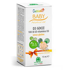 Nature House Cucciolo Baby Natural D3, kapljice (15 ml)