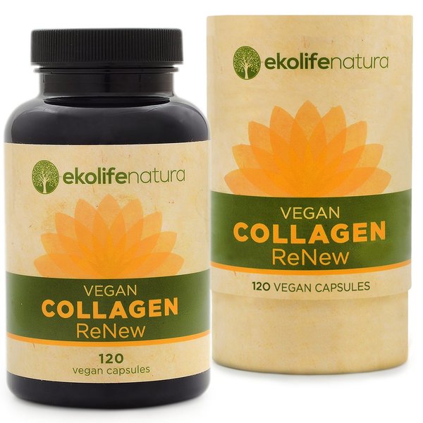 Ekolife Natura, veganski Collagen Renew (120 kapsul)