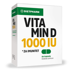 Dietpharm Vitamin D 1000 IE, kapsule (60 kapsul)