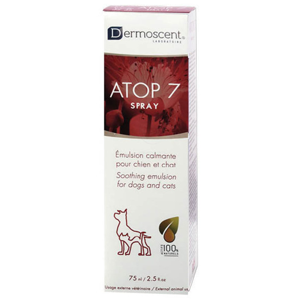 Atop 7 Spray, pomirjujoča emulzija za pse in mačke - pršilo (75 ml)
