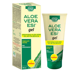 Aloe Vera ESI, gel z oljem čajevca in vitaminom E (200 ml)
