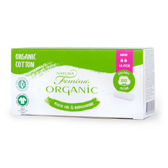 Natura Femina Organic Mini, higienski tampon (16 tamponov)