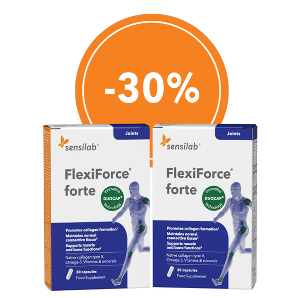 Sensilab Flexiforce Forte, kapsule - paket (2 x 30 kapsul)