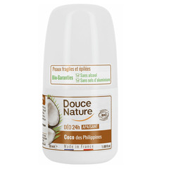 Douce Nature 24h Kokos, naravni deodorant roll-on (50 ml)