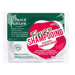 Douce Nature, naravni trdi šampon za suhe lase (85 g)