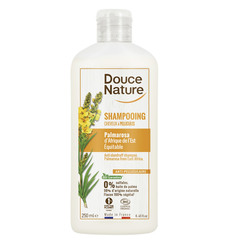 Douce Nature, naravni šampon za lase proti prhljaju - palmarosa (250 ml)
