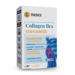 Medex Collagen flex curcumin, kapsule (40 kapsul)
