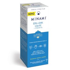 Minami EPK + DHK Liquid + Vitamin D3, tekočina (150 ml)