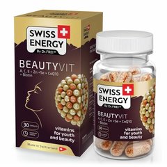 Swiss Energy Beautyvit, kapsule s postopnim sproščanjem (30 kapsul) 