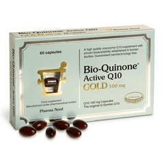 Bio-Qinon Q10 z vitaminom B2 Gold Pharma Nord, kapsule (60 kapsul)