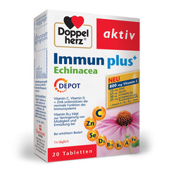 Doppelherz Aktiv Immun plus+ Echinacea, tablete (20 tablet)