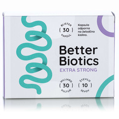 Better Biotics Extra Strong, kapsule (30 kapsul)