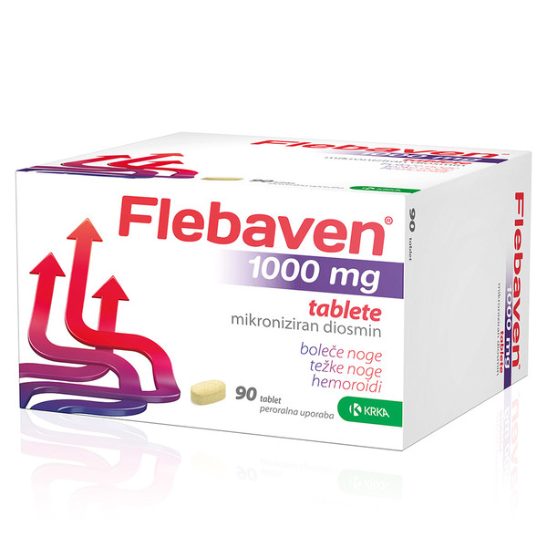 Flebaven 1000 mg, 60 tablet