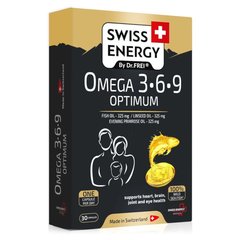 Swiss Energy Omega 3-6-9- Optimum, kapsule (30 kapsul)