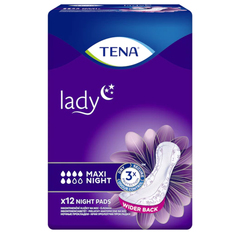 Tena Lady Maxi Night, inkontinenčna podloga za ženske (12 podlog)