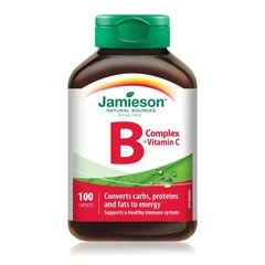 Jamieson B kompleks + Vitamin C, tablete (100 tablet)