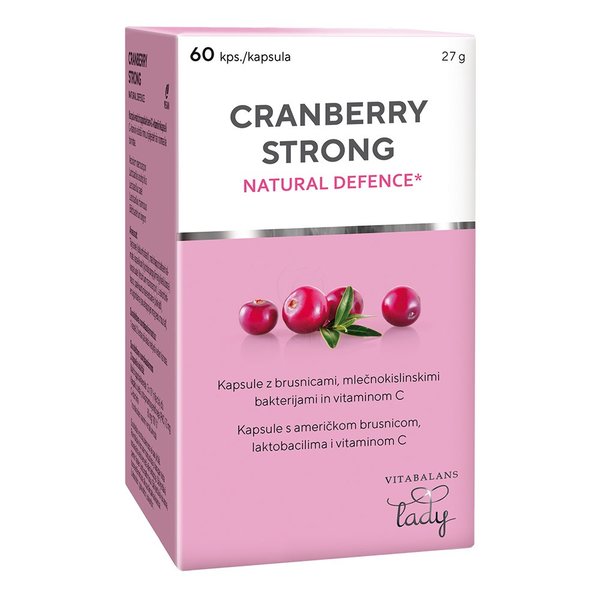  Cranberry Strong Vitabalans Lady, kapsule (60 kapsul) 