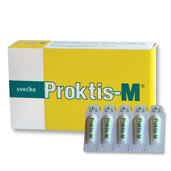 Proktis-M svečke (10 svečk)