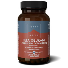 Terranova Beta Glukani z Gobami Kompleks, kapsule (50 kapsul)