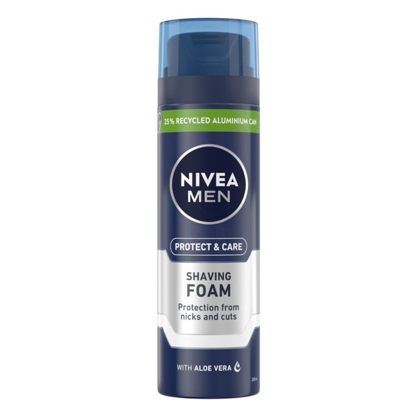 Nivea Men Protect & Care, pena za britje (200 ml)