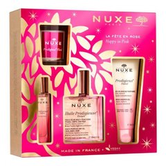 Nuxe Happy in Pink, darilni set (100 ml + 100 ml + 15 ml + 70 g)