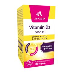 Almadea Vitamin D3 1000 IE, kapsule (120 kapsul)