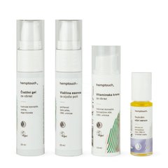  Hemptouch, raziskovalni set za mladostno kožo (20 ml + 20 ml + 10 ml + 5 ml)