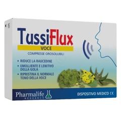 Tussiflux, orodisperzibilne tablete za glas (30 tablet)