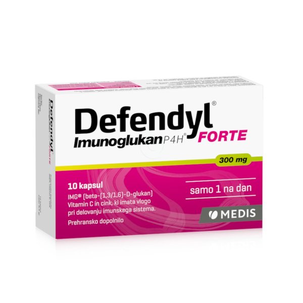 Defendyl-Imunoglukan P4H Forte, kapsule (10 kapsul)