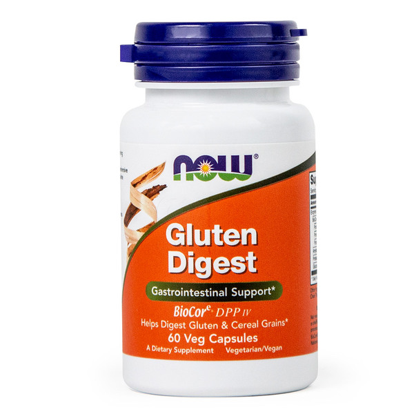 NOW Gluten Digest, kapsule (60 kapsul)