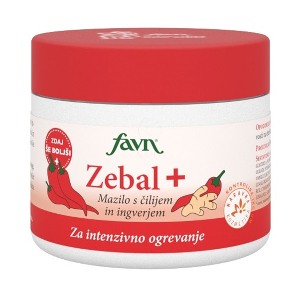 Favn Zebal+, mazilo s čilijem in ingverjem (75 ml)