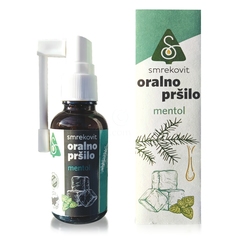 Smrekovit, oralno pršilo - okus mentola (30 ml)