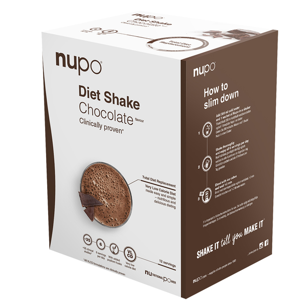 Nupo Dietni Shake, Čokolada (12 x 32 g)