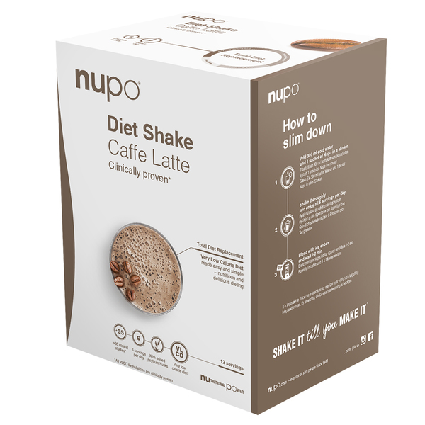 Nupo Dietni Shake, Bela Kava (12 x 32 g)