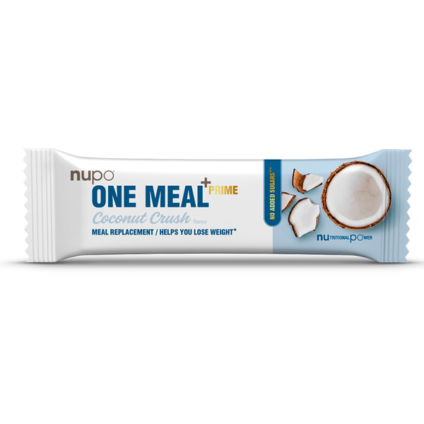 Nupo One Meal+ Prime, ploščica za nadomestitev obroka - Kokos (64 g)