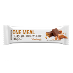 Nupo One Meal, ploščica za nadomestitev obroka - Toffee Crunch (60 g)