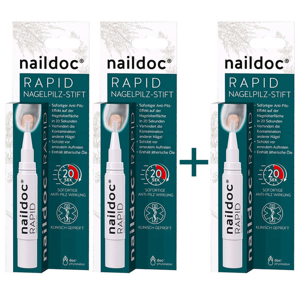 nailDoc Rapid, pisalo - paket (3 x 4 ml)