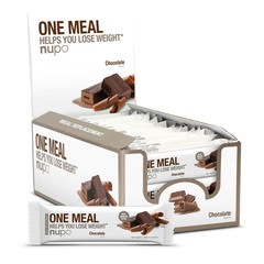 Nupo One Meal, ploščica za nadomestitev obroka - Čokolada (24 x 60 g) 