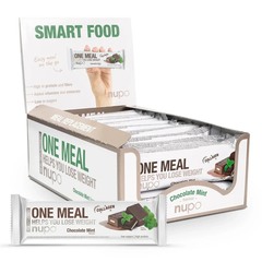 Nupo One Meal, ploščica za nadomestitev obroka - Čokolada in Meta (15 x 60 g)